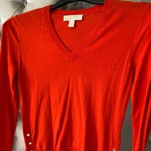 Micheal Kors Orange Blouse